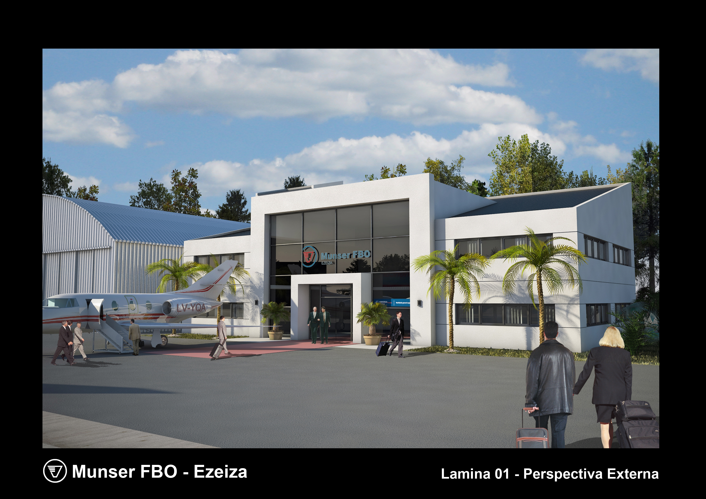 Proyecto Hangar FBO 1 – Ezeiza